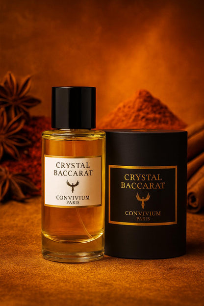Crystal Baccarat - Convivium Paris 50ml Extrait de Parfum Unisex (Inspiré par Bacarrat Rouge 540)