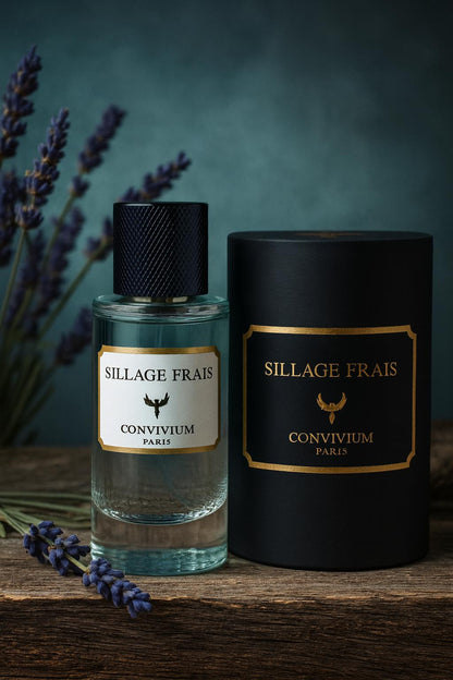 Sillage Frais - Convivium Paris 50ml Extrait de Parfum Homme (Inspiré par Sauvage)