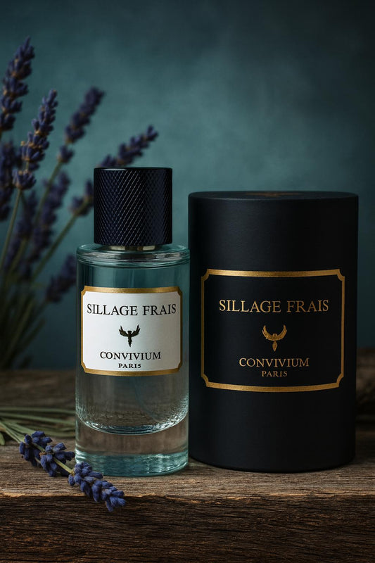 Sillage Frais - Convivium Paris 50ml Extrait de Parfum Homme (Inspiré par Sauvage)