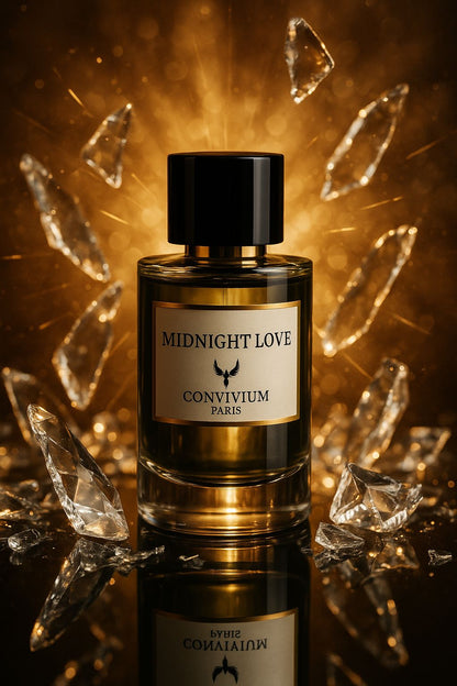 Midnight Love - Convivium Paris 50ml Extrait de Parfum Unisex (Inspiré par Ilham)